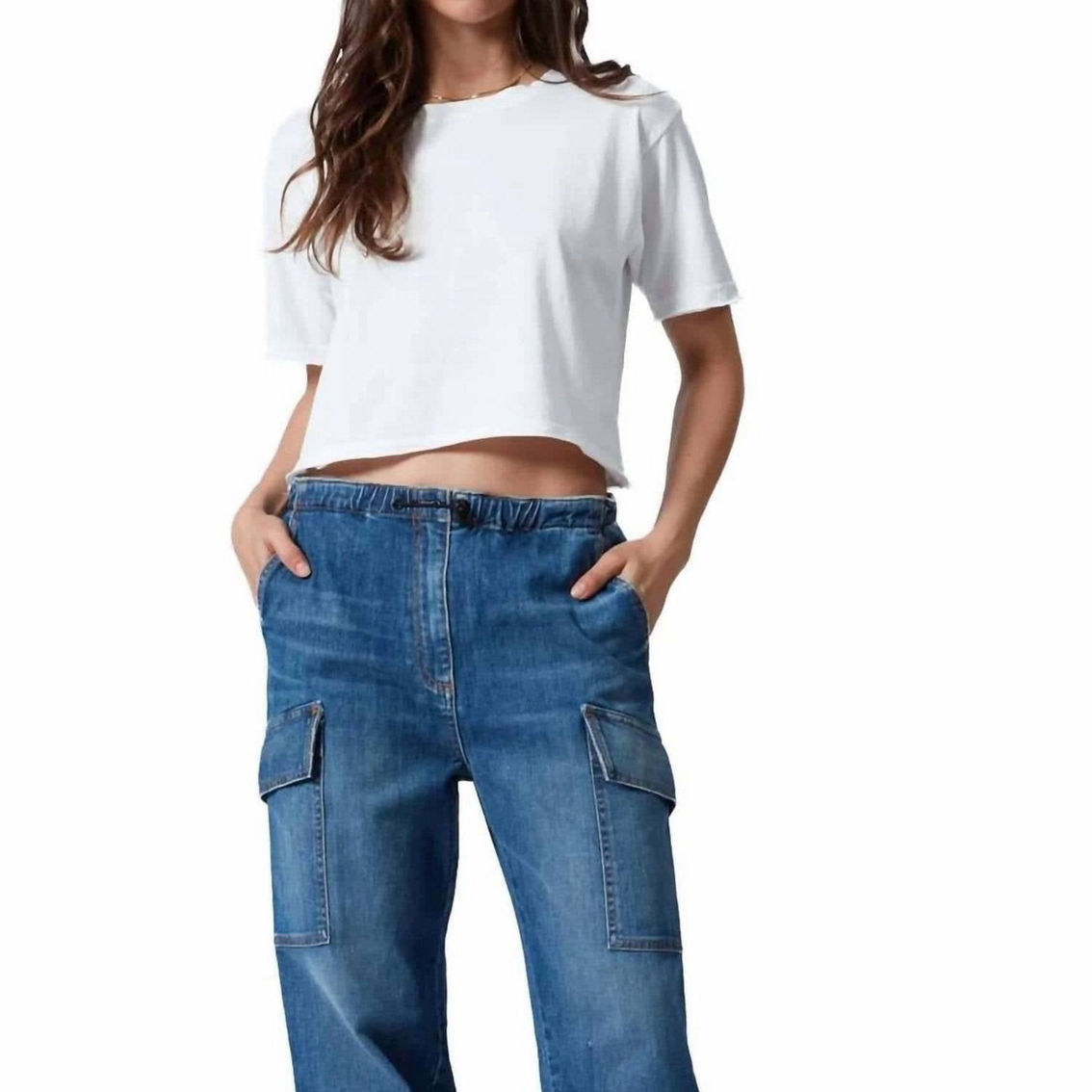 【COLOR iN ID】Rivet Parachute Denim DSCO1258844012_MiiigM:2000-