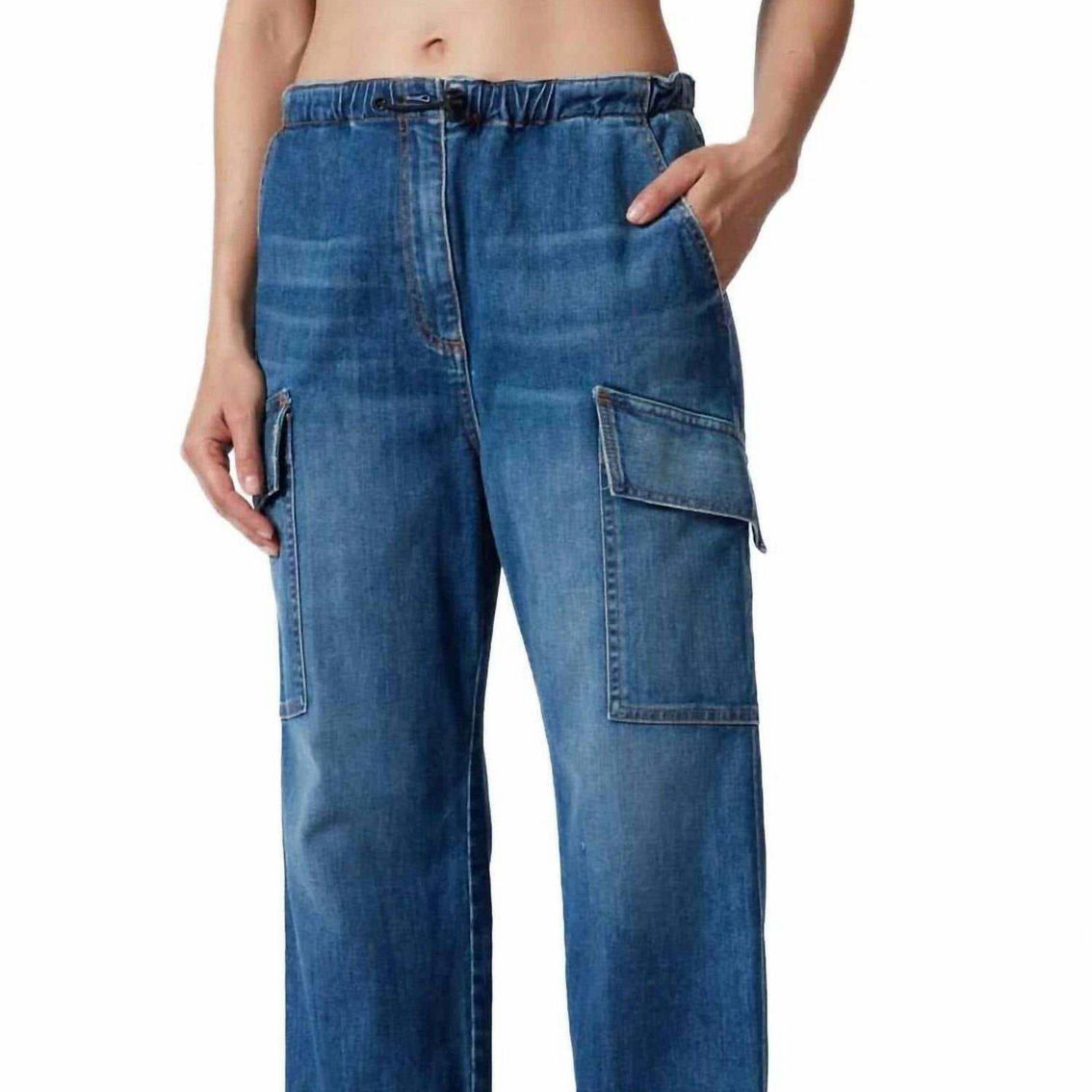 【COLOR iN ID】Rivet Parachute Denim DSCO1258844012_MiiigM_ALT1: