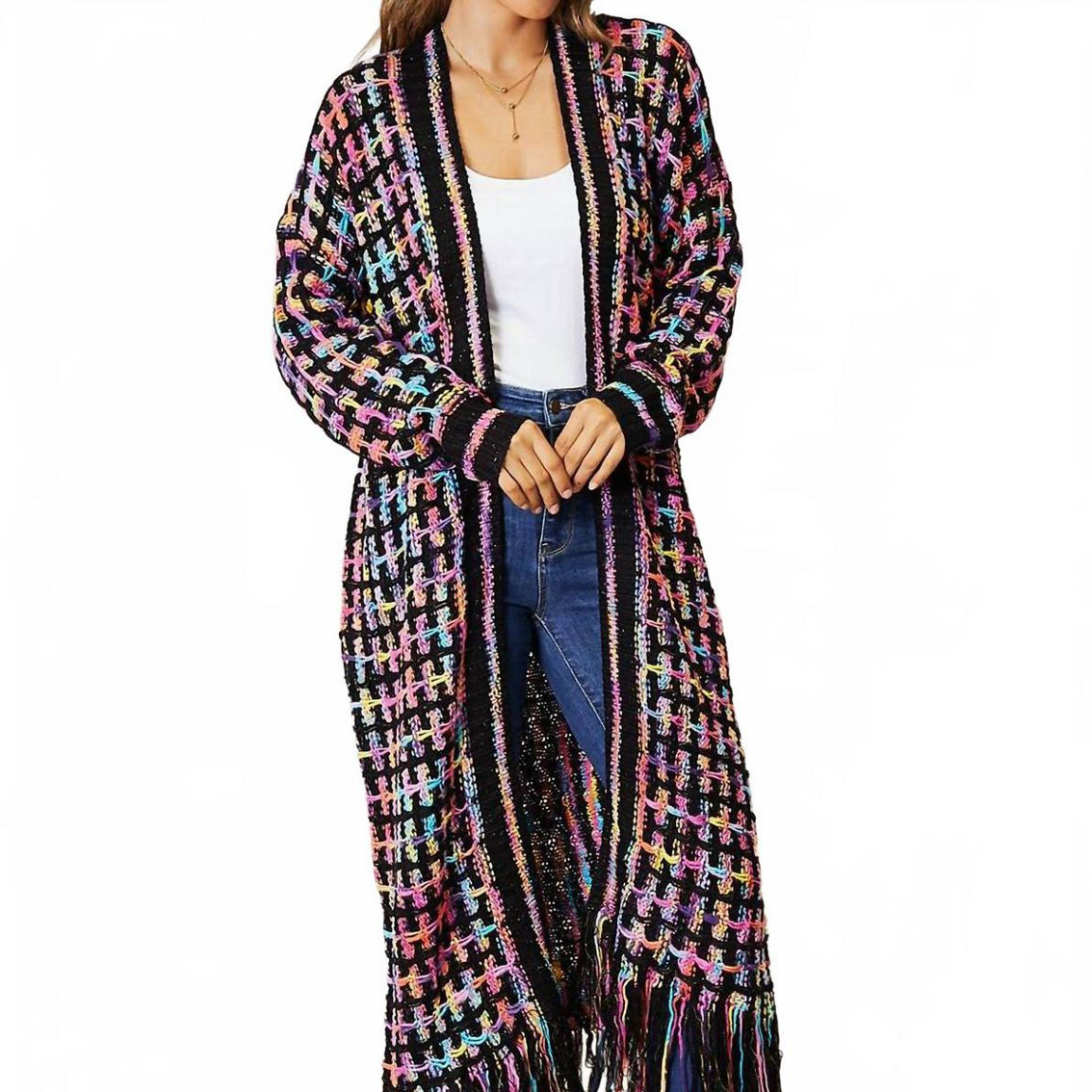 Lumignon ♥feather ribbon op + cardigan Lumignon feather ribbon op + cardigan