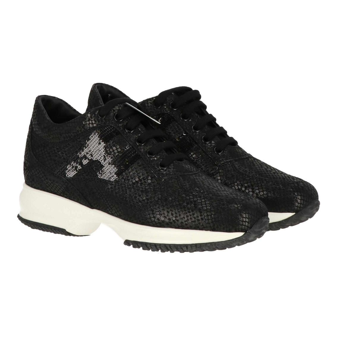 スニーカー HOGAN Women Sneakers HXW6740FL906LO B999 228550 Black DSCO1261310114_1007:2000-full-