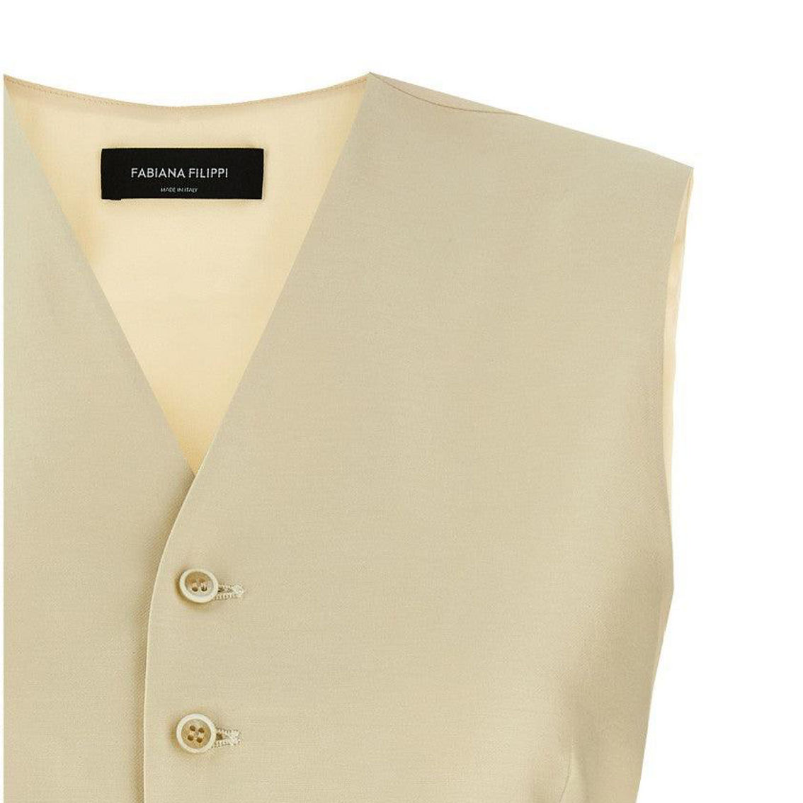ベスト・ジレ FABIANA FILIPPI SS25 Silk vest (GCD275F679D787 0149) ベスト・ジレ FABIANA FILIPPI SS25 Silk vest (GCD275F679D787