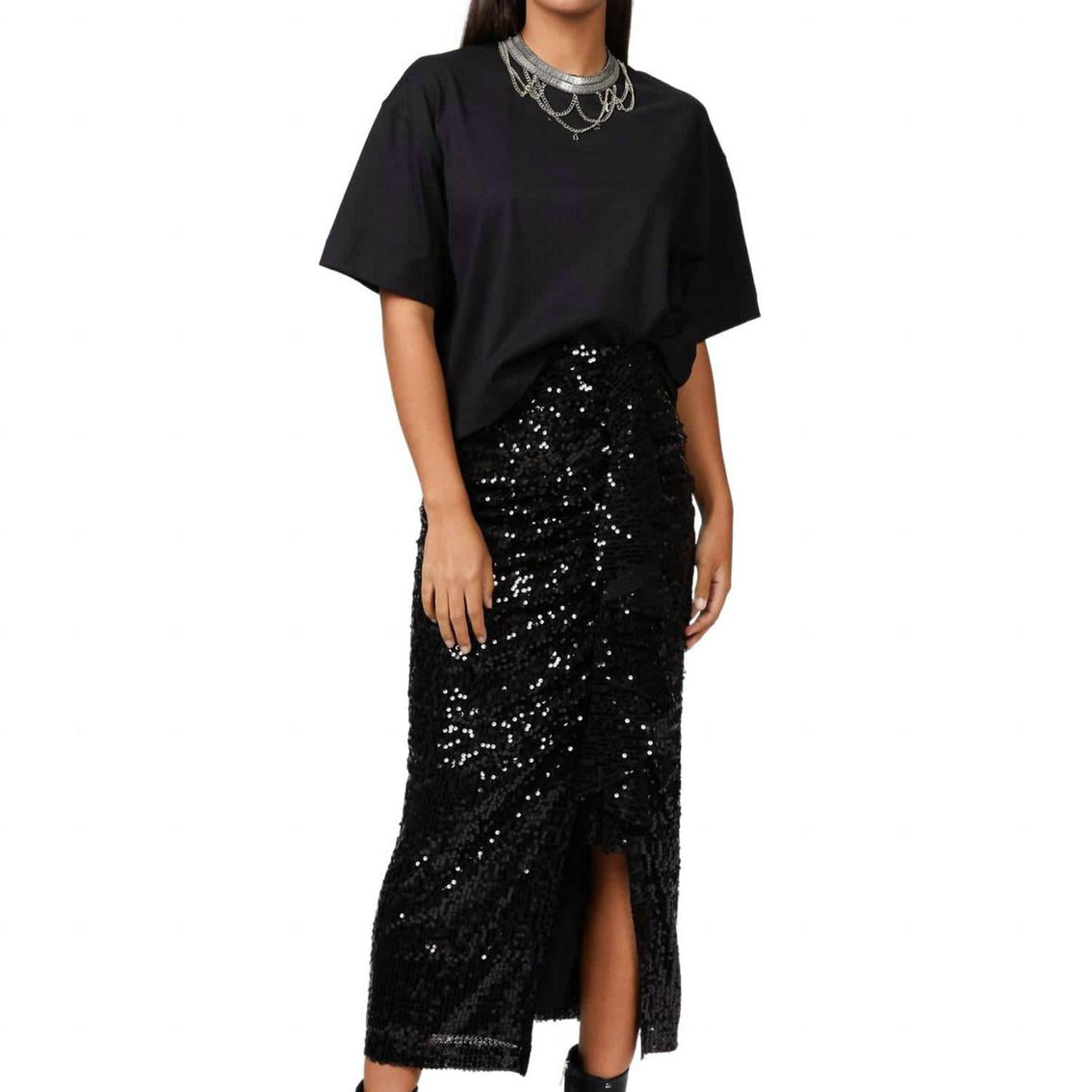 AP STUDIO AMOSSA Skirt ブラック/36 DRESS TO IMPRESS MAXI SKIRT – AKIRA