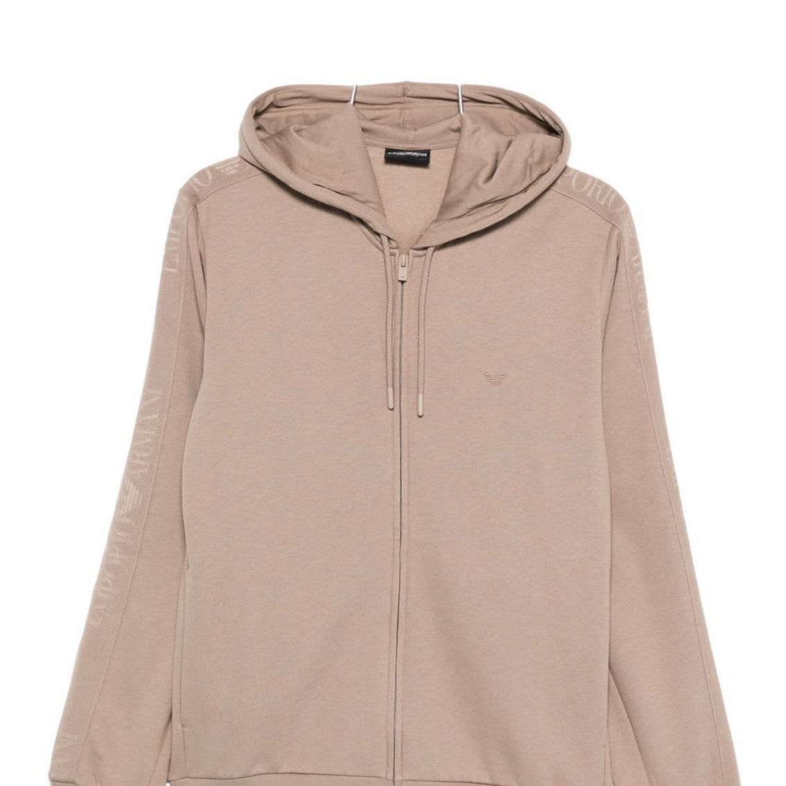 【EMPORIO ARMANI】 Men's Letter Embroidery Hoodie ★ Beige 20969250_51162567_1000.jpg