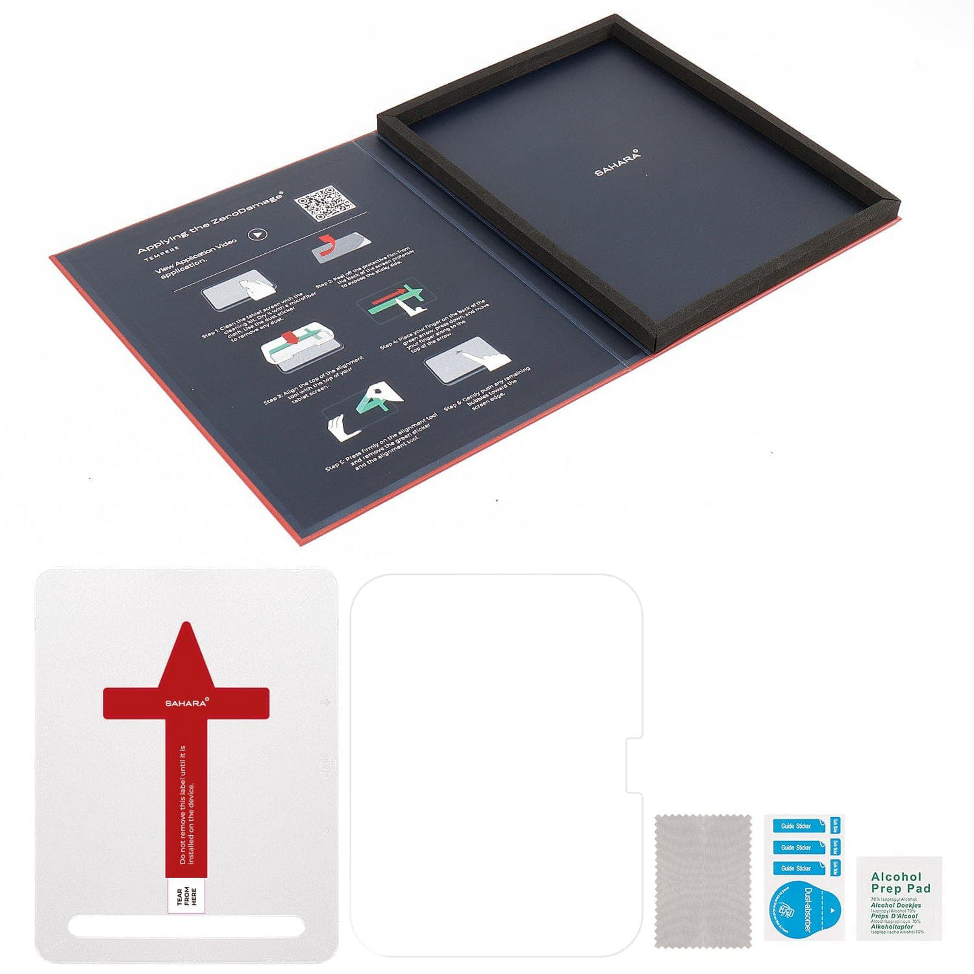 SAHARA ZeroDamage Ultra-Strong Tempered Glass Screen Protector - Thumbnail 5